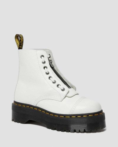 Botas Con Plataforma Dr Martens Sinclair Cuero Para Mujer DR4165J